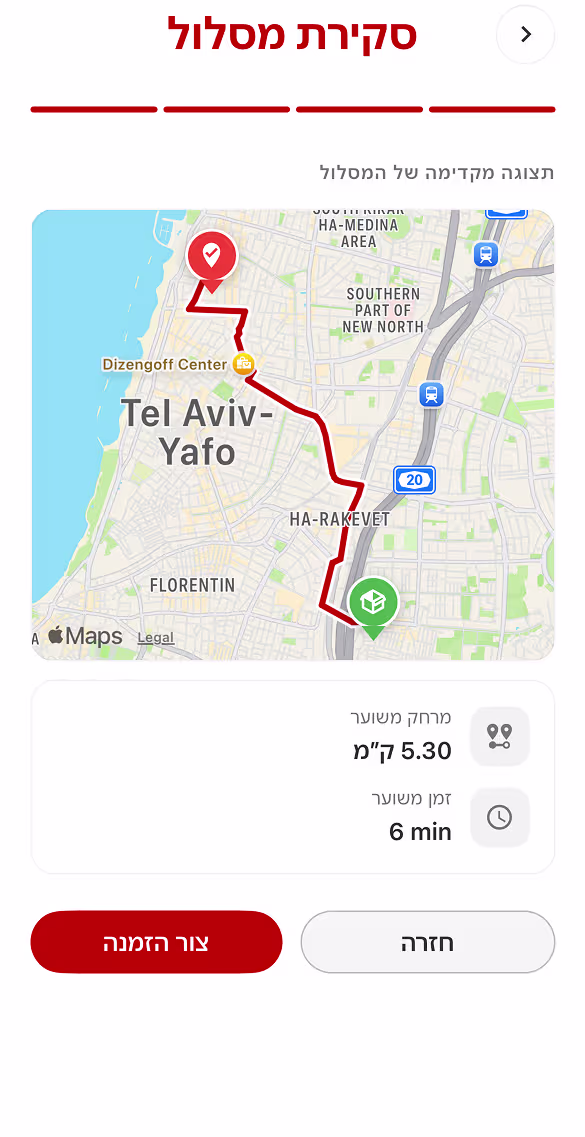 סקירת מסלול